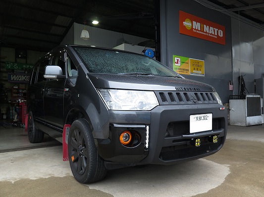 京都府 デリカD5 CV1W ディーゼル エンジンパワーダウンの原因は？前編