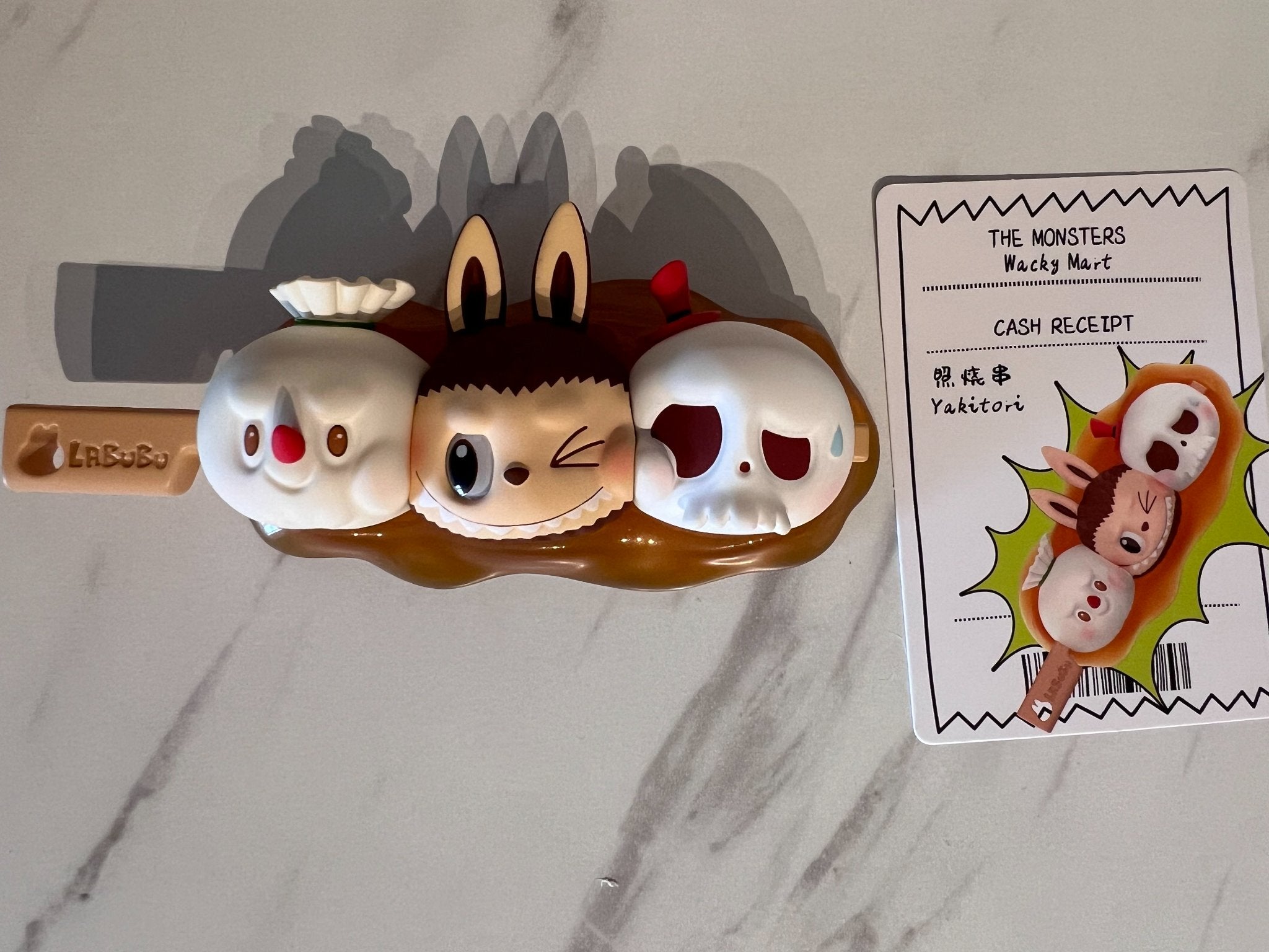 Yakitori Labubu - The Monsters Wacky Mart Series (Overseas