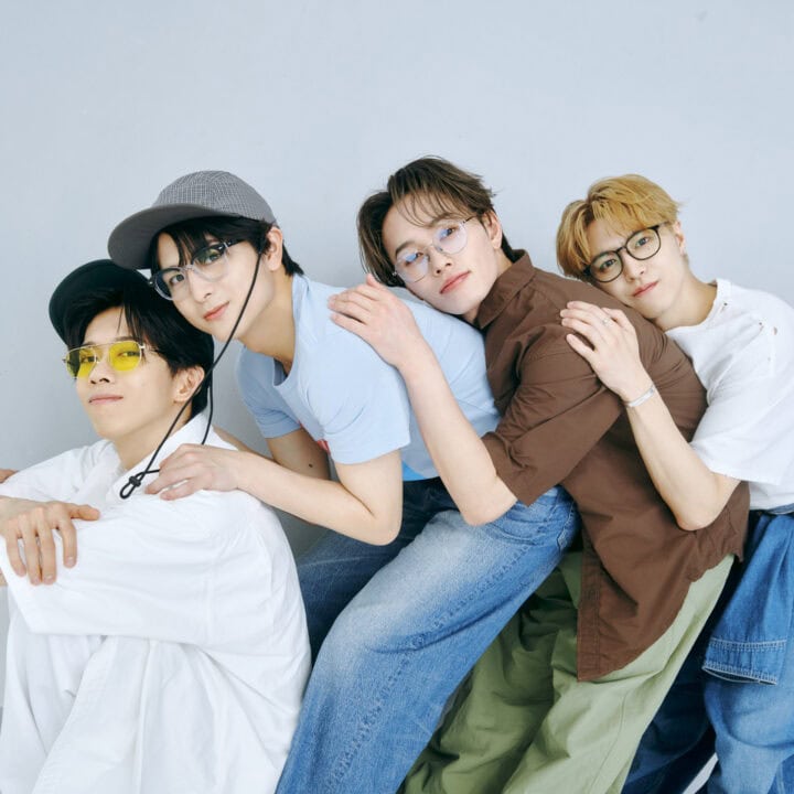 超特急②】リョウガ＆タカシ＆マサヒロ＆ハルのTシャツ×メガネSNAP