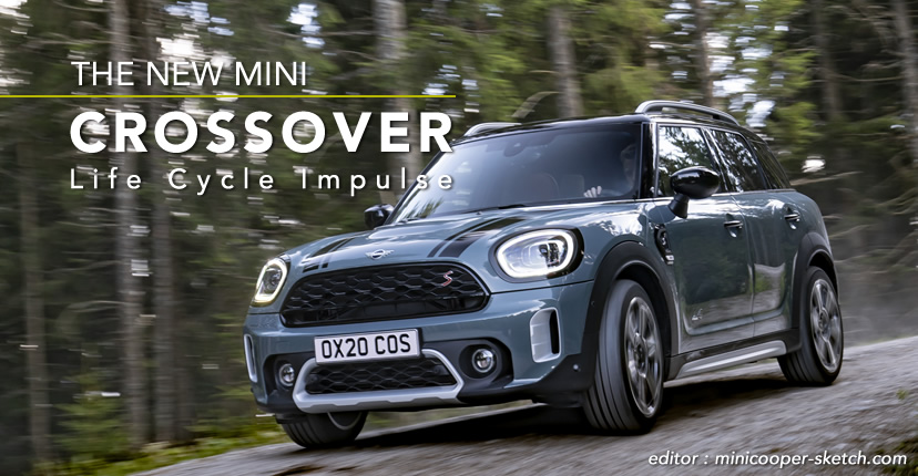 MINIクロスオーバーがマイナーチェンジ！ユニオンジャックテール採用