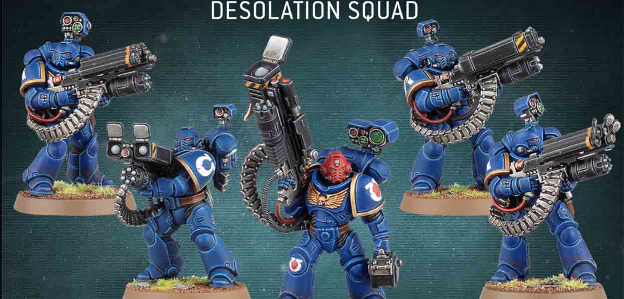 スペースマリーンに増援軍到来(アガストゥス他) | ミニチュア