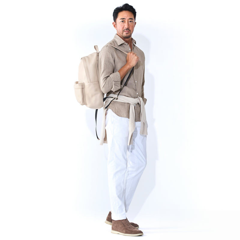 干場別注】デイパック ベージュ – MINIMAL WARDROBE