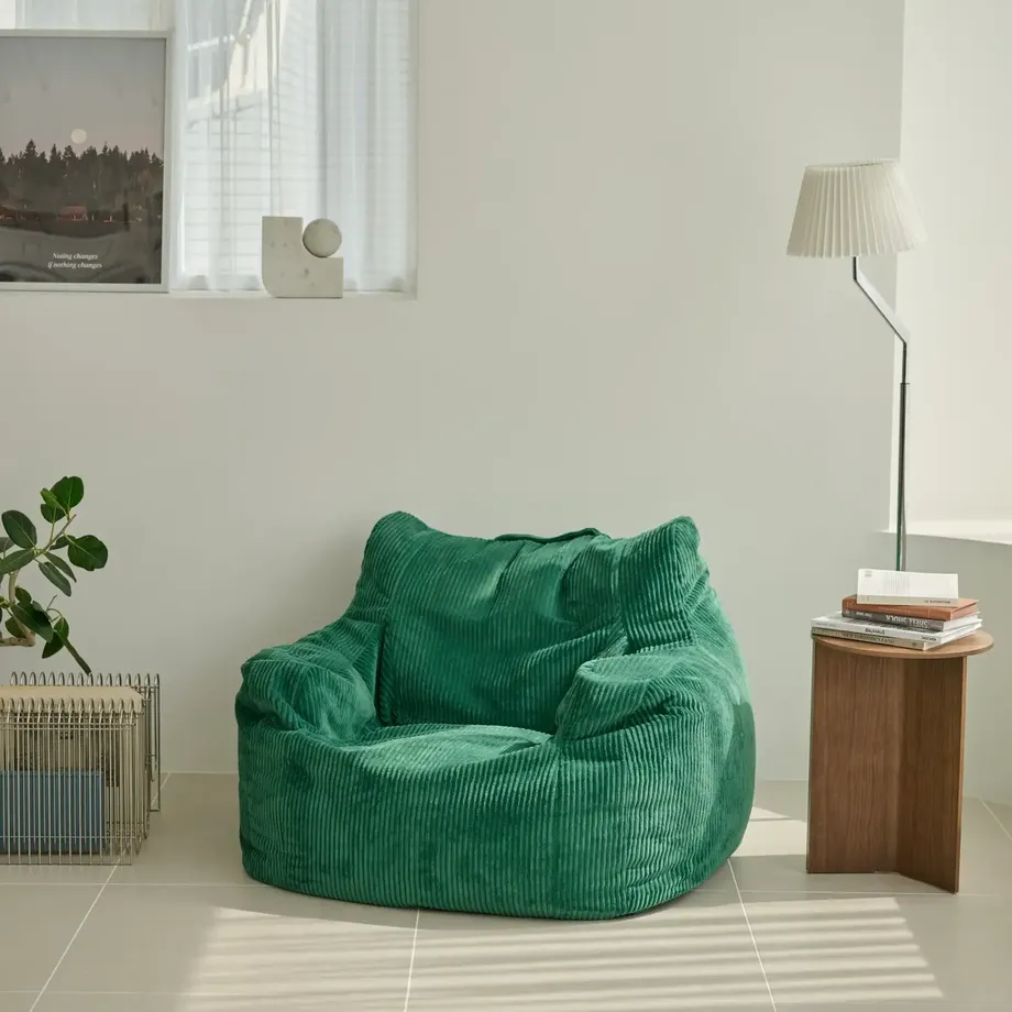 LOOSYに迫る！全16色展開の「HUGME 1人掛けビーズソファ」の魅力とは