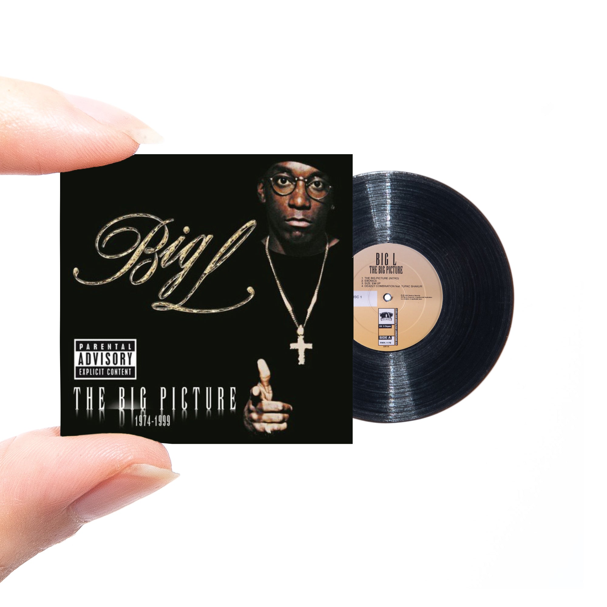 Big L The Big Picture (1974 - 1999) [MINIATURE HIPHOP VINYL