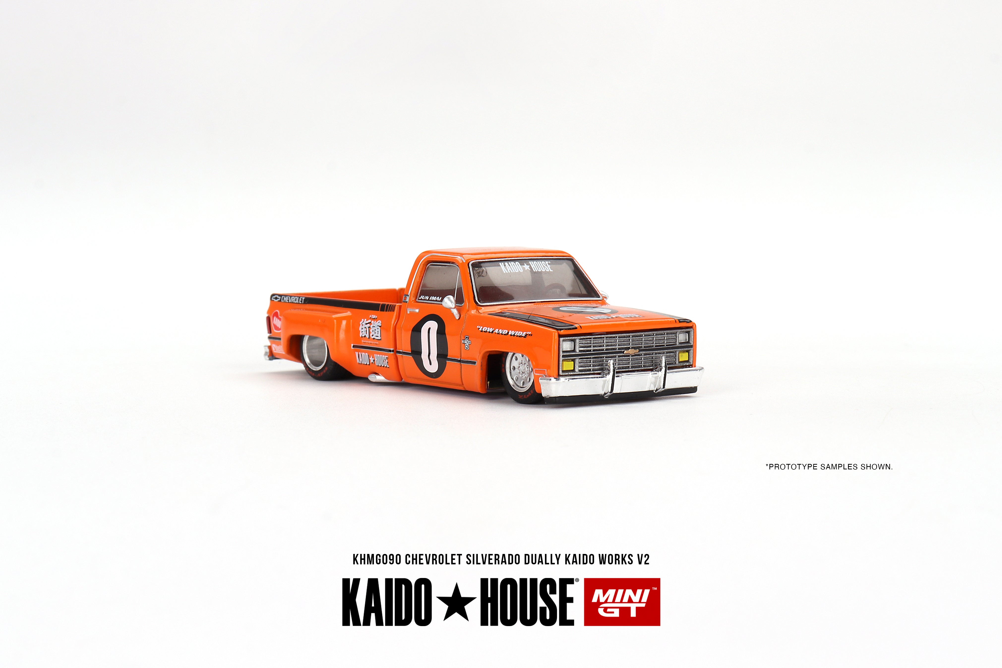 Mini GT x Kaido House No.090 Chevrolet Silverado Dually KAIDO