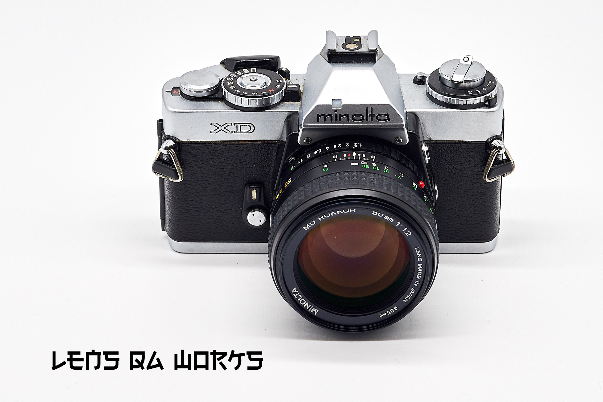 Minolta MD Rokkor 50mm 1:1.2 MD II tests and review - Lens QA Works