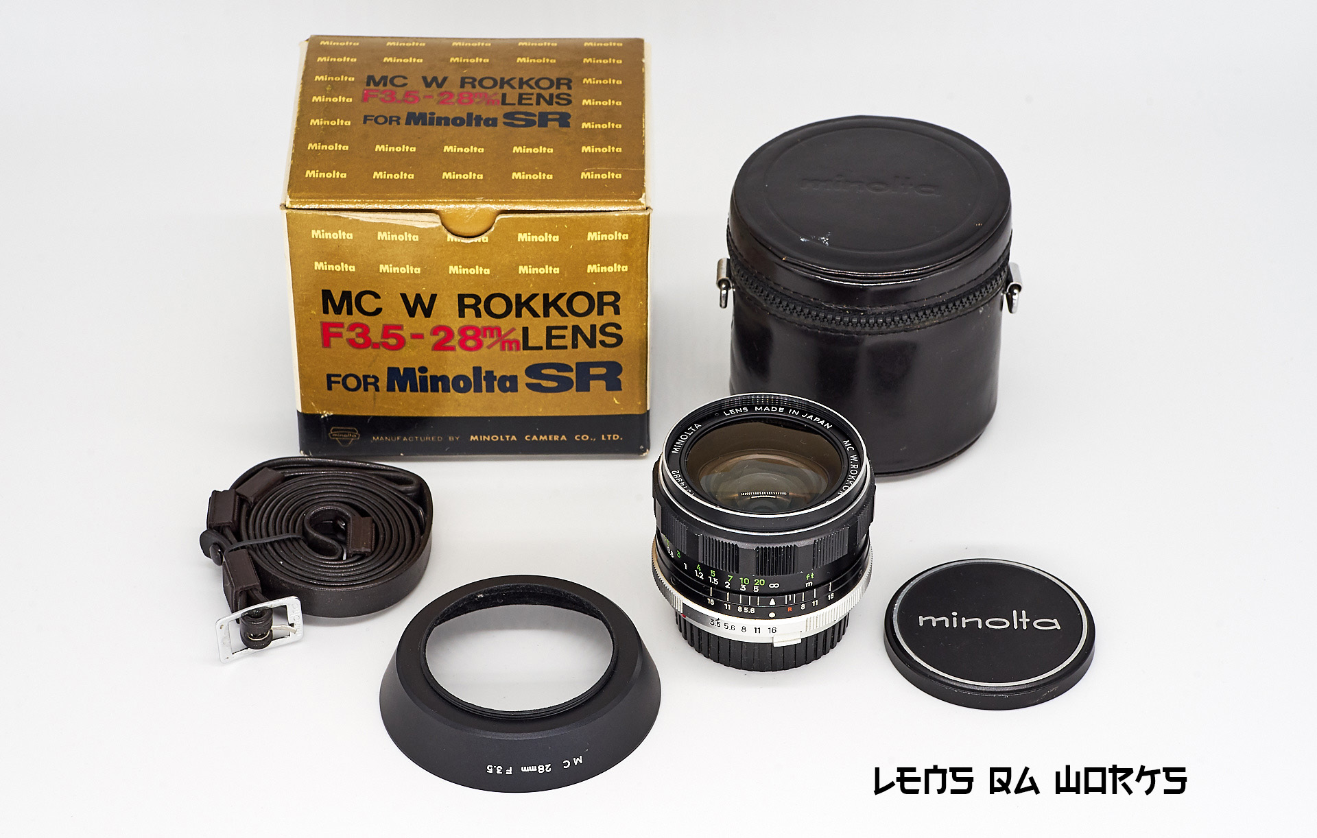Minolta MC Rokkor SG 28mm 1:3.5 MC I - Lens QA Works