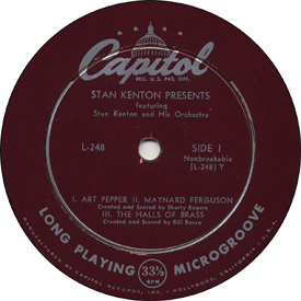 Capitol Label Variations (in its early era) | microgroove.jp