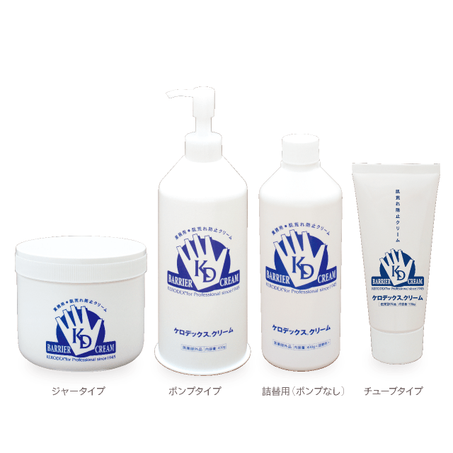 ケロデックスクリーム | ミドリ安全のベルデクセル・メディカル