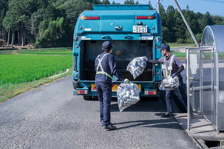 三原市・世羅町の事業ごみの定期回収、不用品回収ならみどり商会