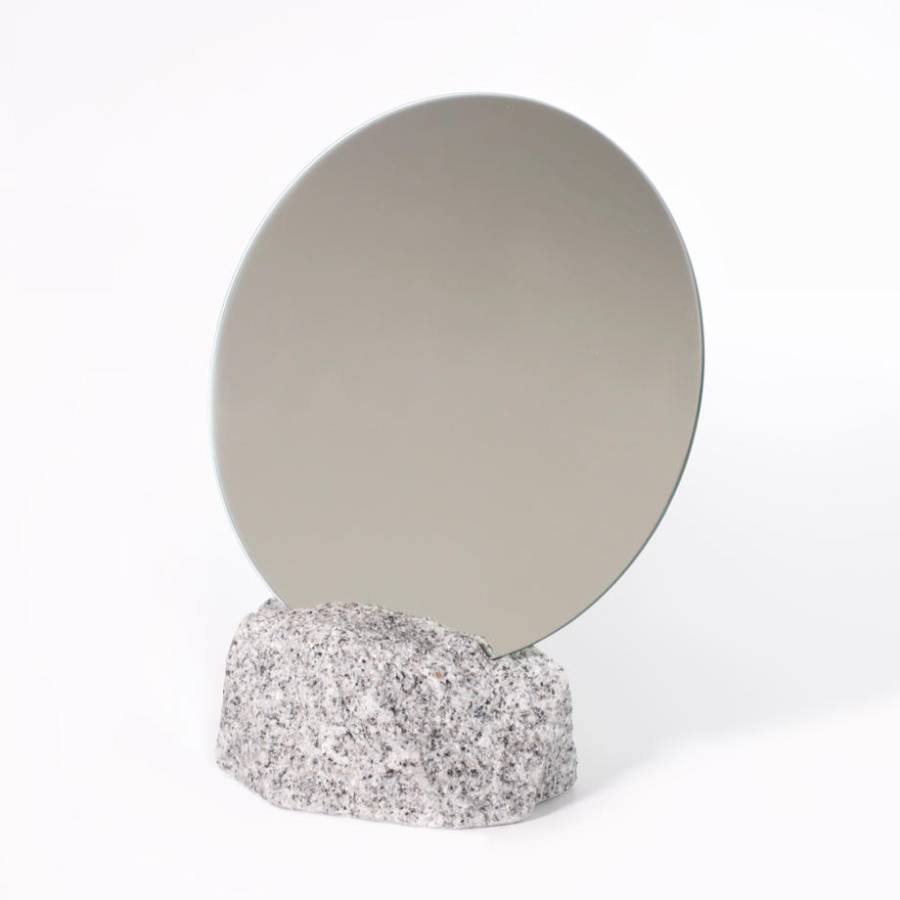 Circle mirror 庵治石 | 香川県高松市 | 三越伊勢丹ふるさと納税