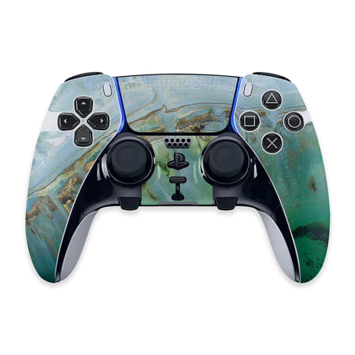 Green Shell Skin For PlayStation 5 DualSense Edge Controller