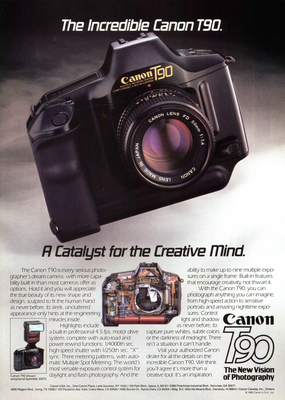 Canon T90 (1986) – mike eckman dot com