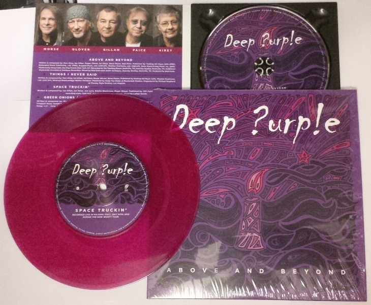 REVIEW: Deep Purple – “Above and Beyond” (CD and 7″ singles
