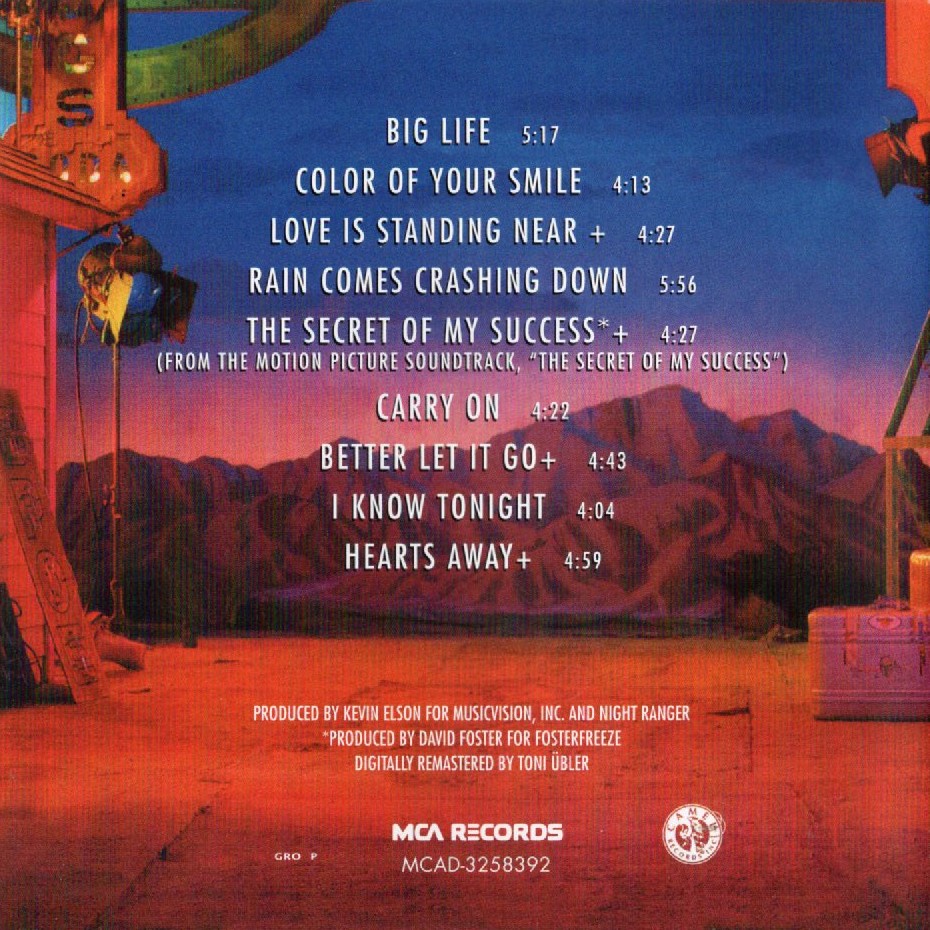 REVIEW: Night Ranger – Big Life (1987) | mikeladano.com