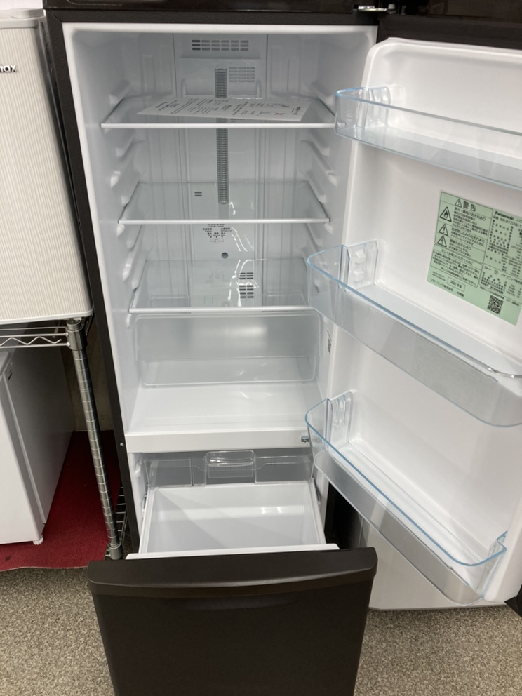 2021年製・PANASONIC 168L 2ドア冷蔵庫入荷 / リサイクルショップ三喜