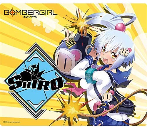 ボンバーガール』の新作グッズ！マウスパッド、ダイカットステッカーが