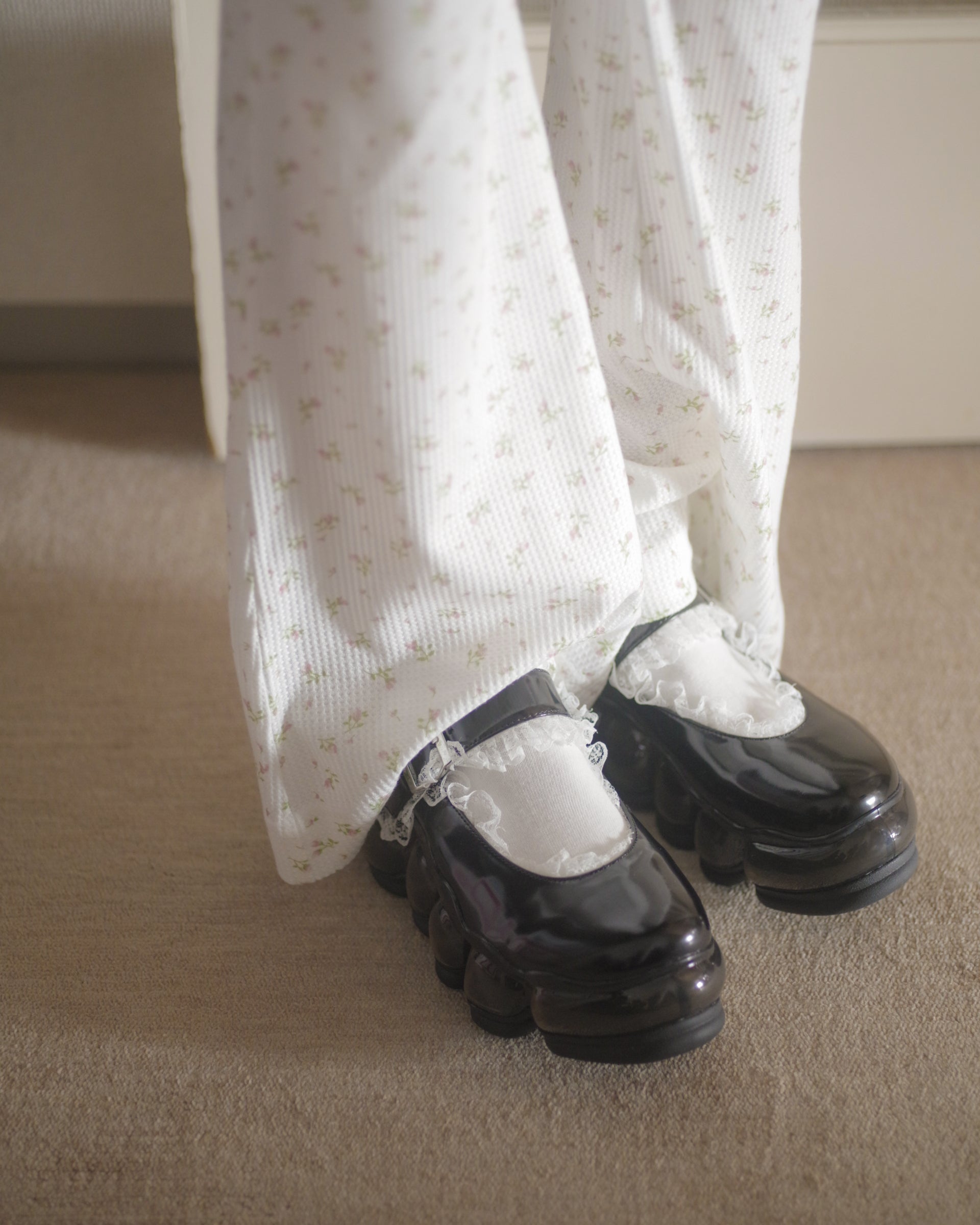 New Jewelry Mary Jane Lace / Black | MIKIOSAKABE & JennyFax