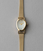 ダイヤモンド ジェムフェイス メッシュベルト ウォッチ（890572-890573