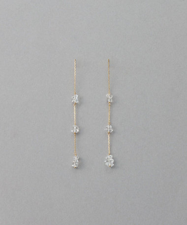 シャンデリア] K18YG クォーツ ピアス（270916） ｜ women（ウィメンズ