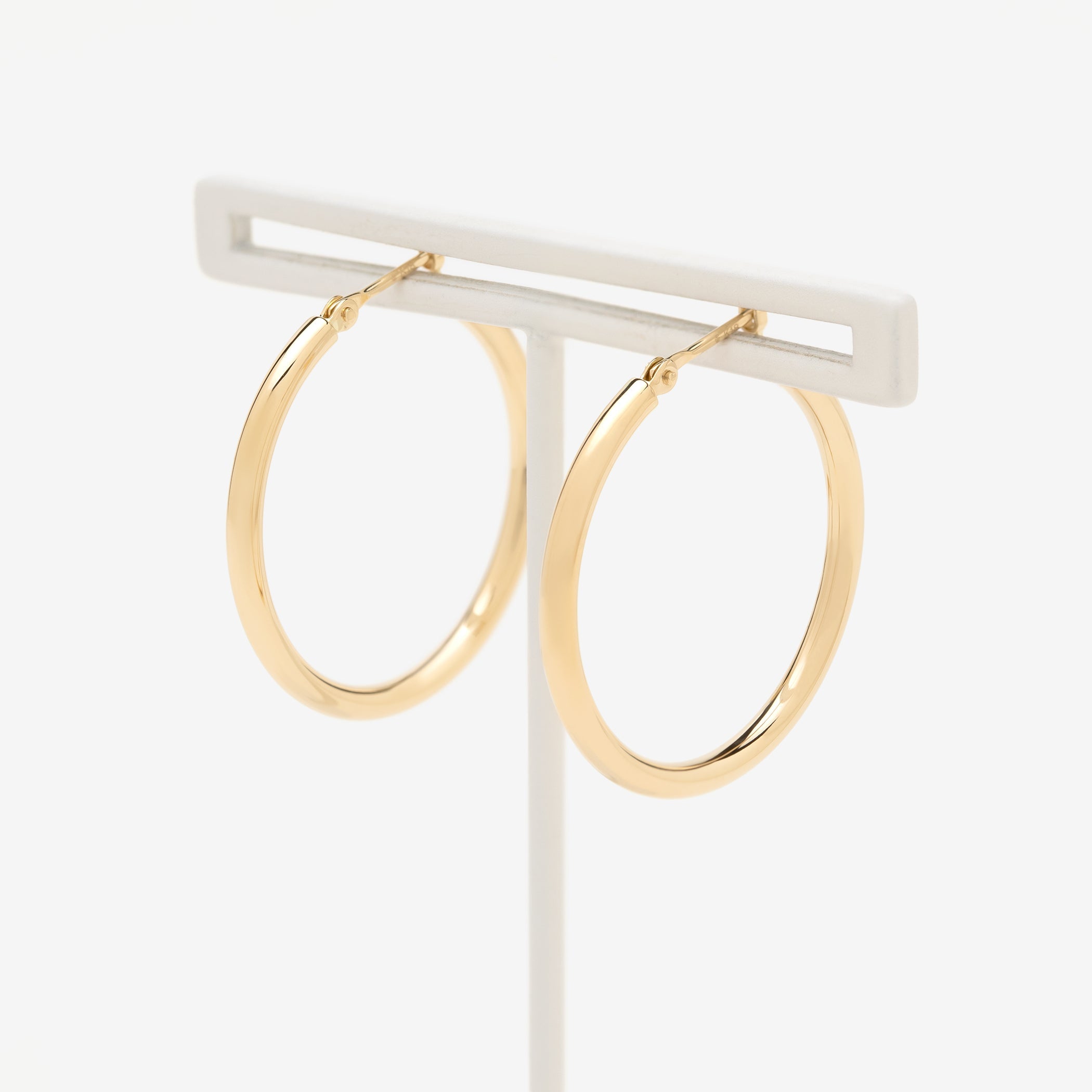 K18 イエローゴールド フープ ピアス – Milluflora | ミルフローラ