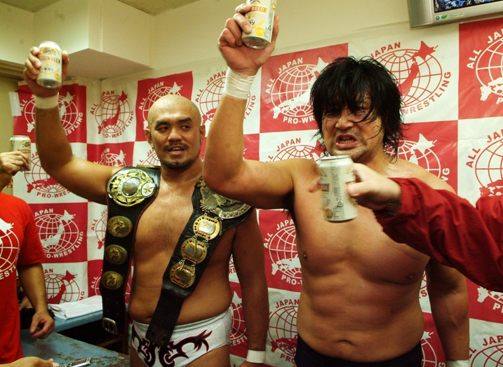 投げた！曙～秋山準&大森隆男組世界タッグ防衛！Jr.タッグ・バトル青木