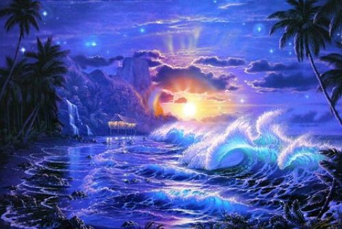 ラッセン作品【パラダイス】の買取・査定はミライカ美術にお任せください