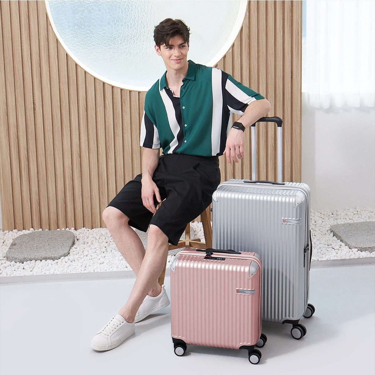 スーツケース SWISS MILITARY Lサイズ 一週間以上 71cm SOGLIO