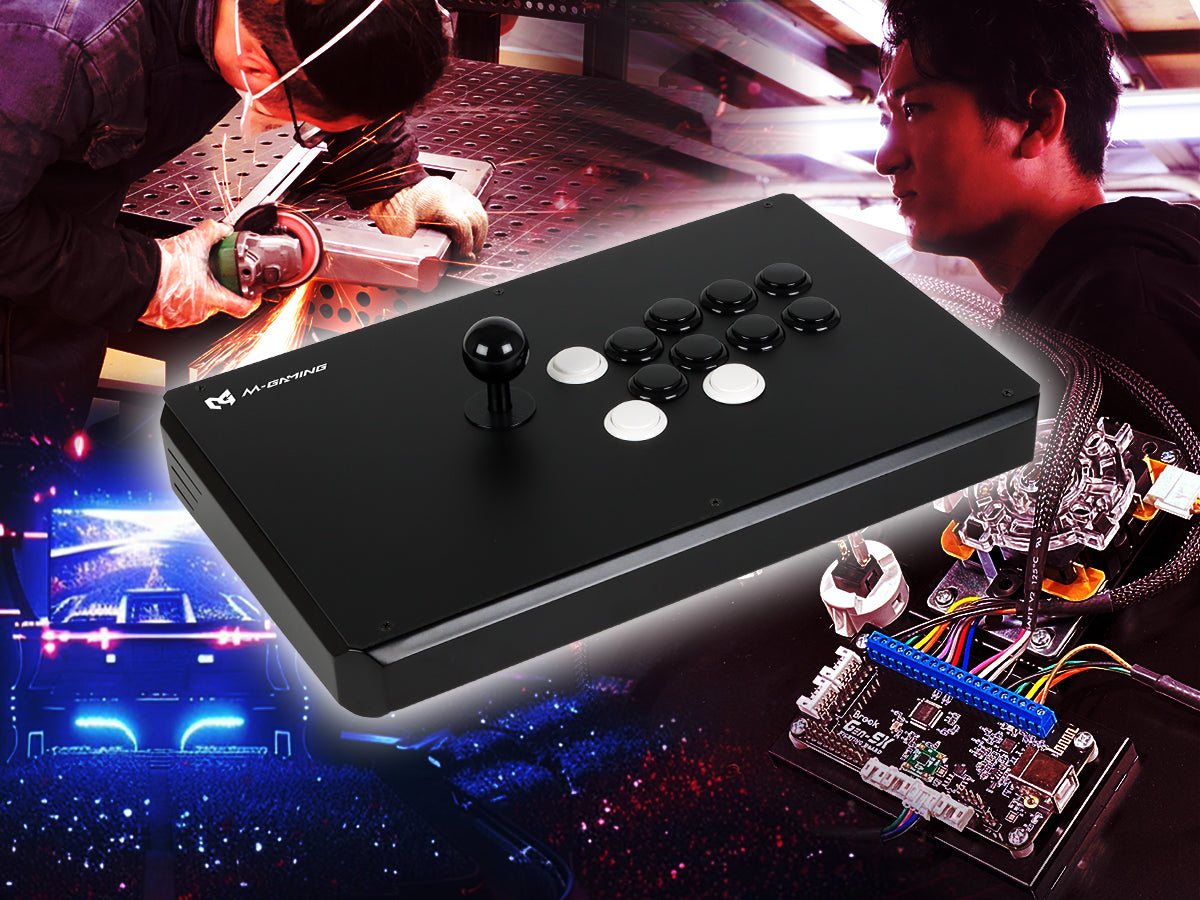 プロゲーマー ネモ選手完全監修】日本製本格アーケードコントローラー