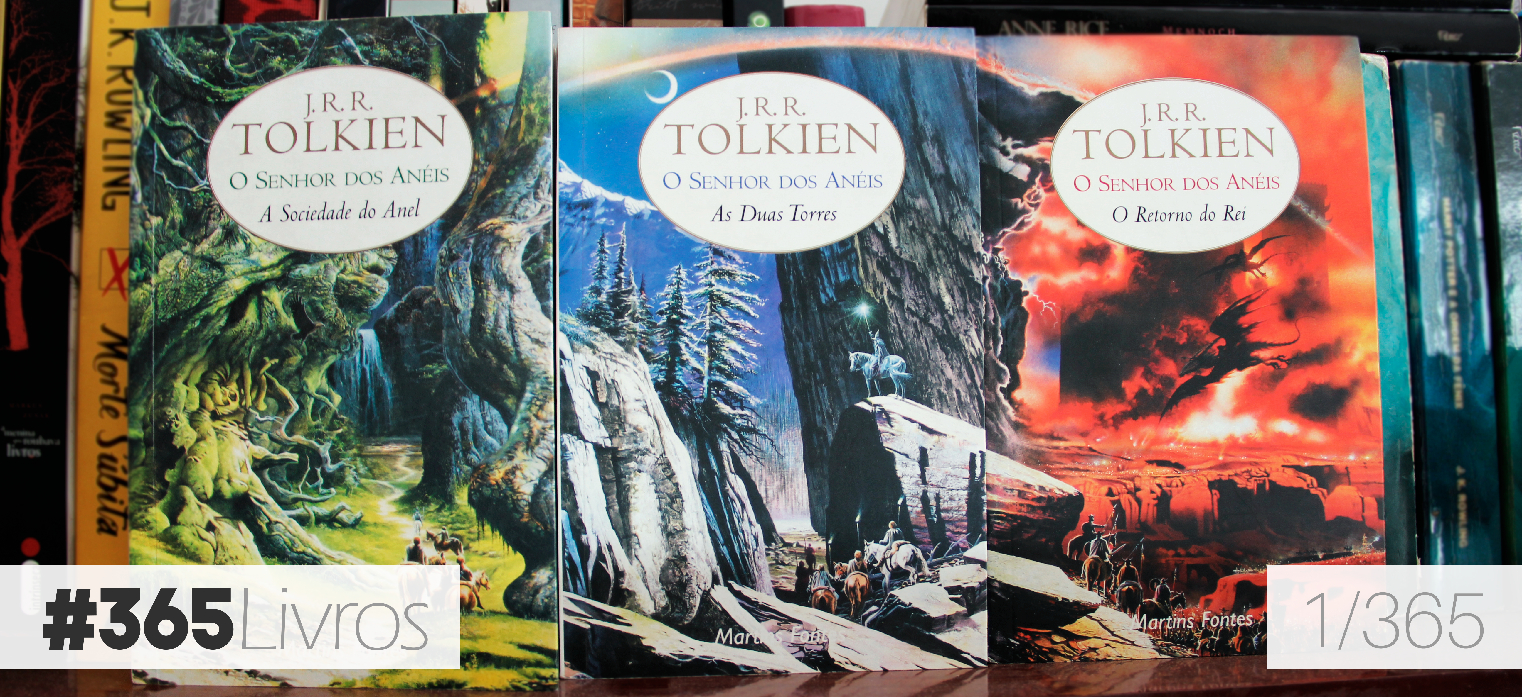 001 - O senhor dos anéis, de J. R. R. Tolkien | by Brunín Assis