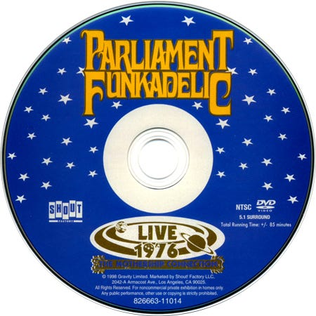 Parliament Funkadelic- The Mothership Connection Live 1976
