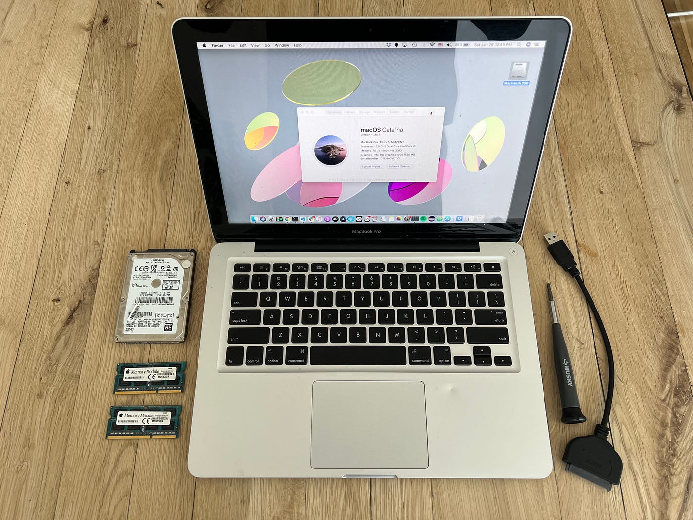 How to upgrade a Mid 2012 MacBook Pro | by Rohan Luktuke | Medium