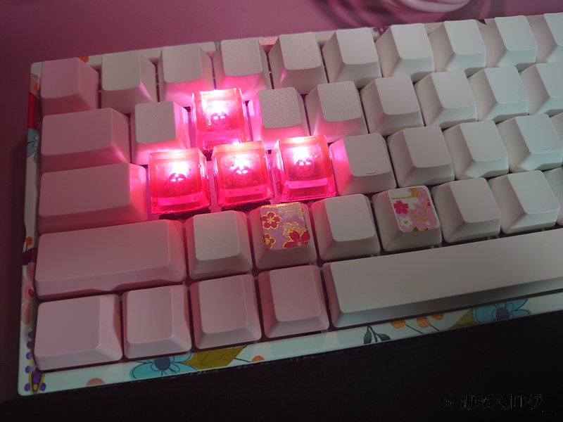 ゲーミングキーボードのキーキャップ自作【ゲーミング手芸1】