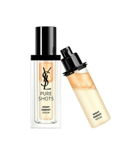 YSL ピュアショット ナイトセラム 30ml 本体＆レフィル セット