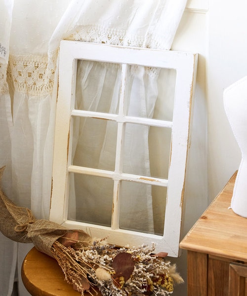 窓枠オブジェ／ナチュラルフレンチアンティーク｜サリュの通販｜&mall