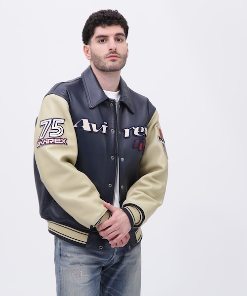 90's GOALERS VARSITY JACKET ／ ナイティーズ ゴーラーズ バーシティ
