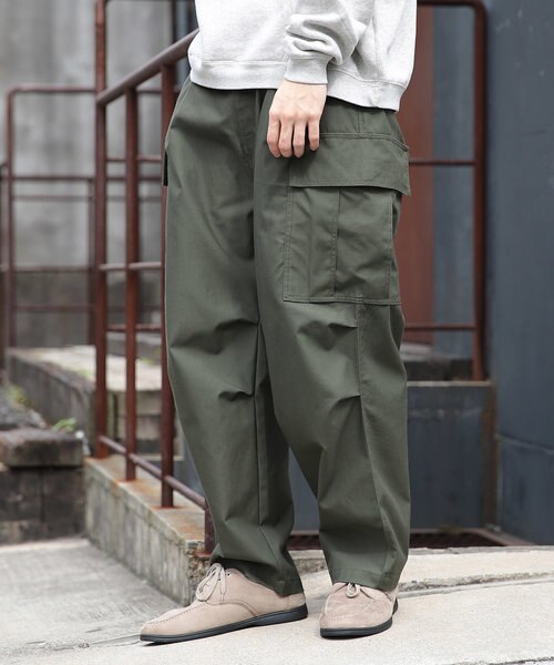 WEB限定 6ポケット ワイドシルエット カーゴパンツ｜フリークスストア