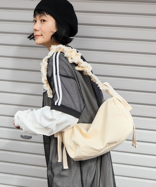 デニム フリルギャザーリボン バッグ｜フリークスストアの通販｜&mall