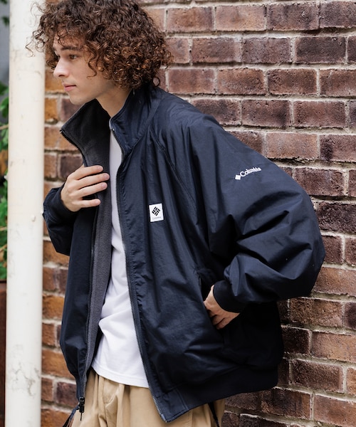 Columbia×FREAK'S STORE 別注 インペリアルパーク ナイロン フリース