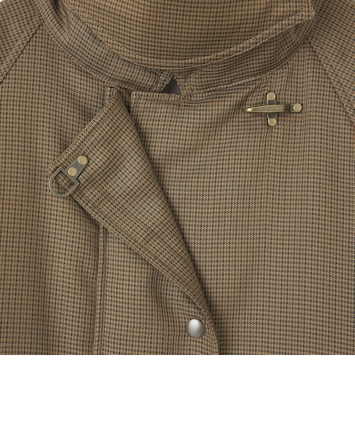 kinoko.さん×GLR or＞ガンクラブチェック柄 ファイヤーマン コート