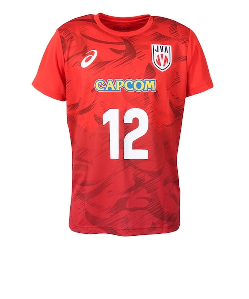 アシックス（ASICS）バレーボールウェア バレー応援Tシャツ 男子 日本