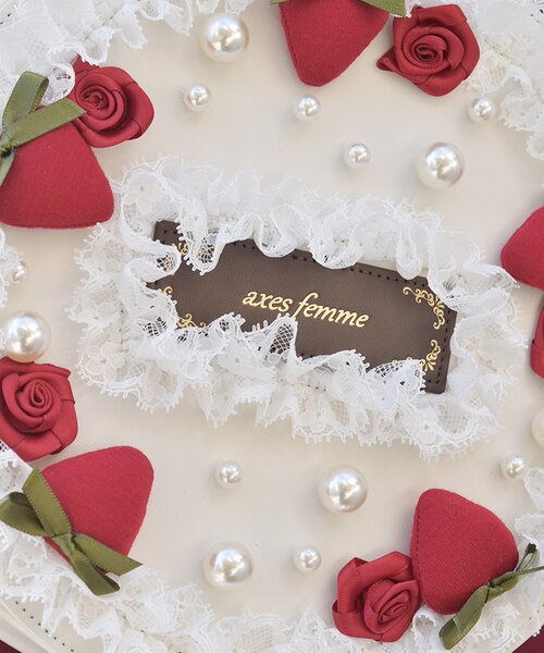 ローズケーキモチーフバッグ｜アクシーズファムの通販｜&mall（アンド