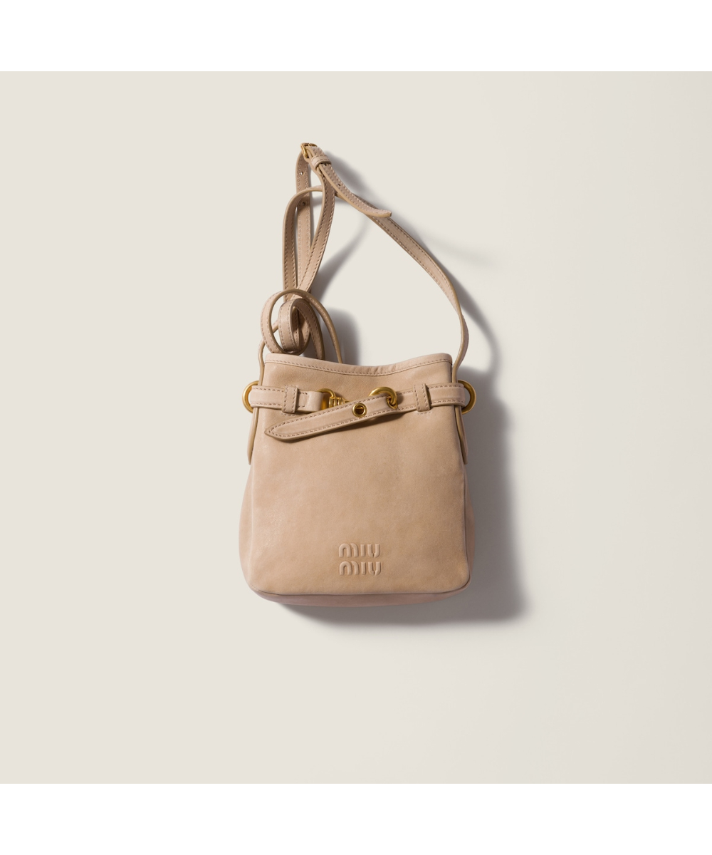 MIU MIU/ミュウミュウ通販 | ナッパレザー ポーチ【送料無料】【店頭