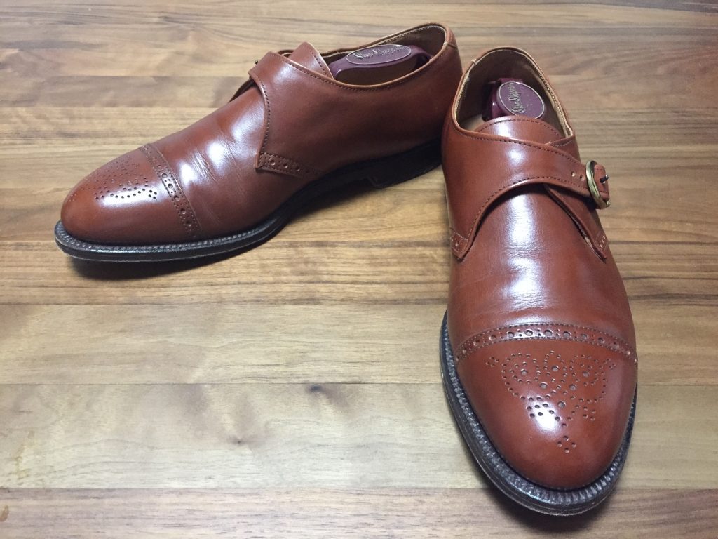 ALDENのアバディーンラストのサイズ感。【オールデンで最も細い木型