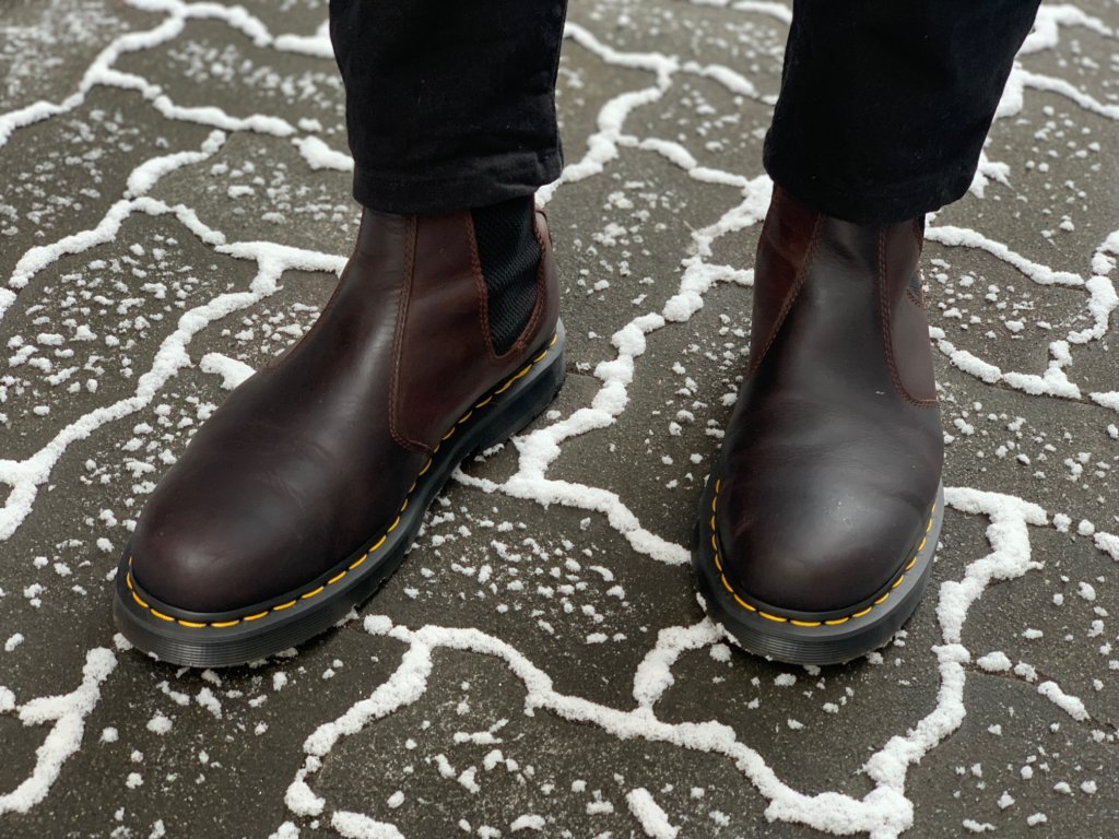 ドクターマーチンの冬用スノーブーツの実力が凄かった件。【本当に滑り