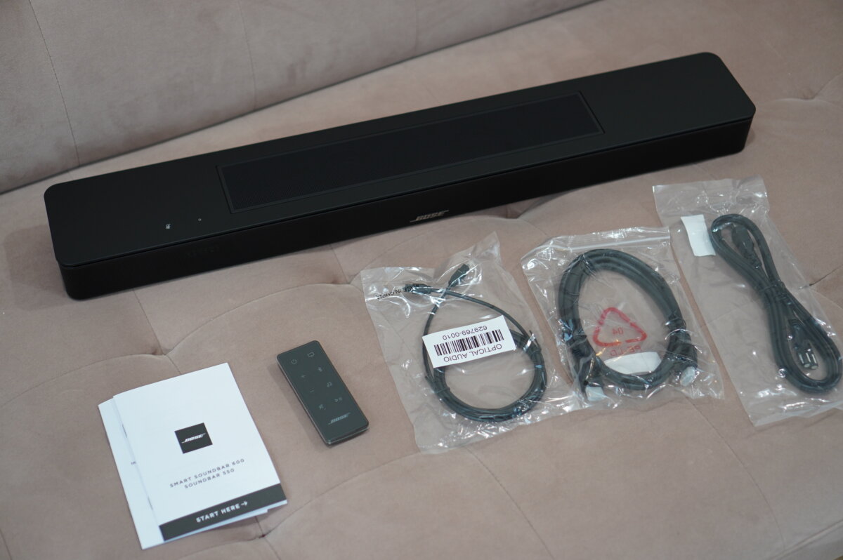 BOSE Smart Soundbar 600の購入レビュー｜コンパクト住宅にピッタリの