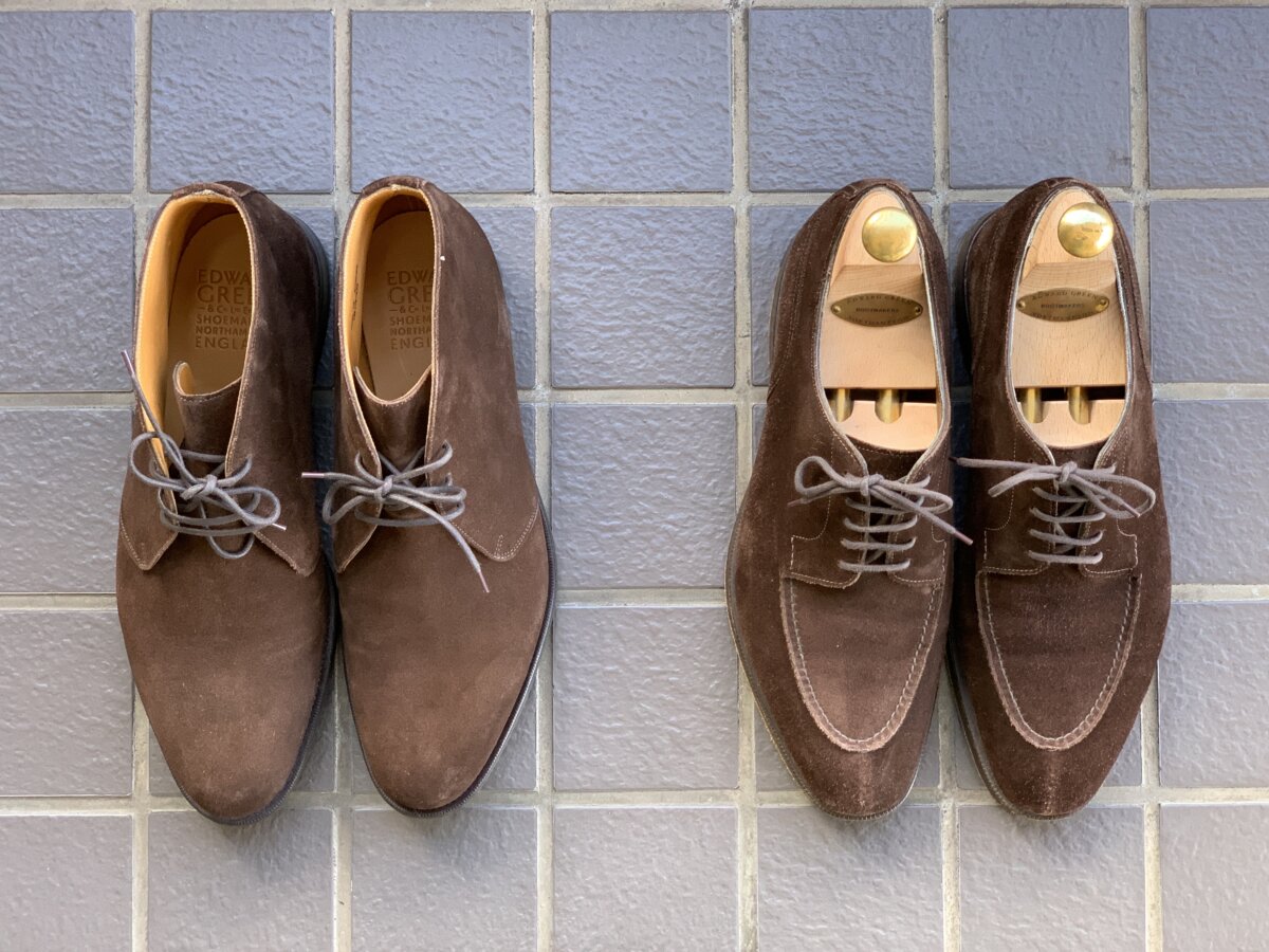 エドワードグリーン バンバリー ラスト202のチャッカブーツをレビュー