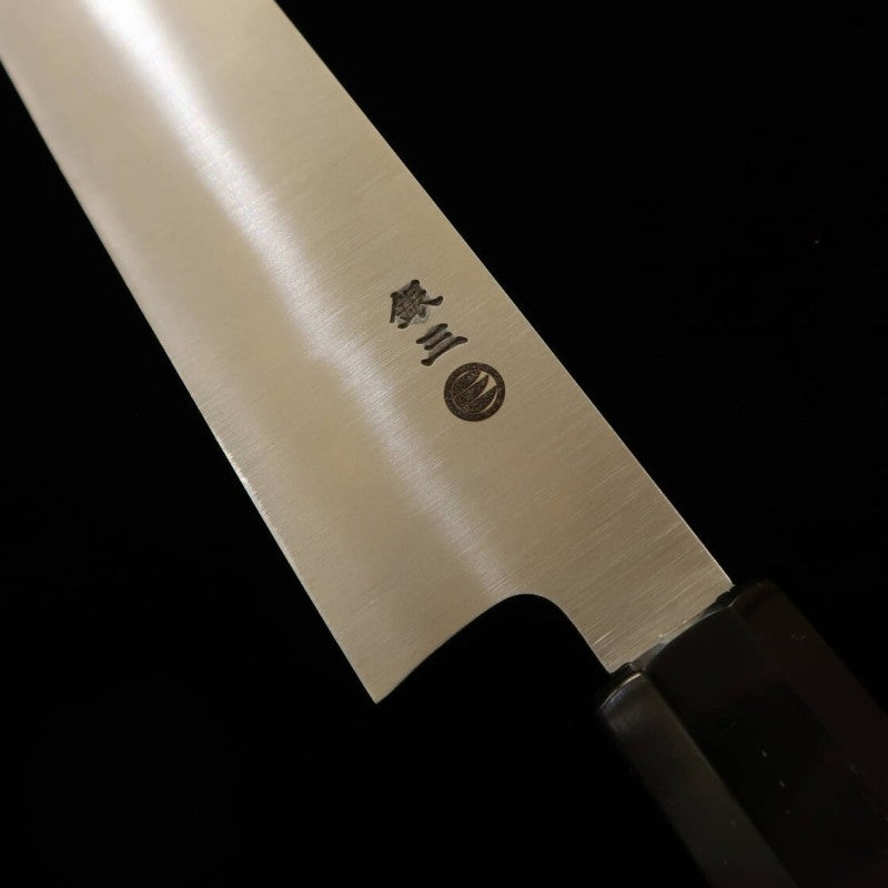 三浦 MIURA 柳刃 銀紙三号 朴水牛八角柄 (210mm-300mm) – 三浦刃物店