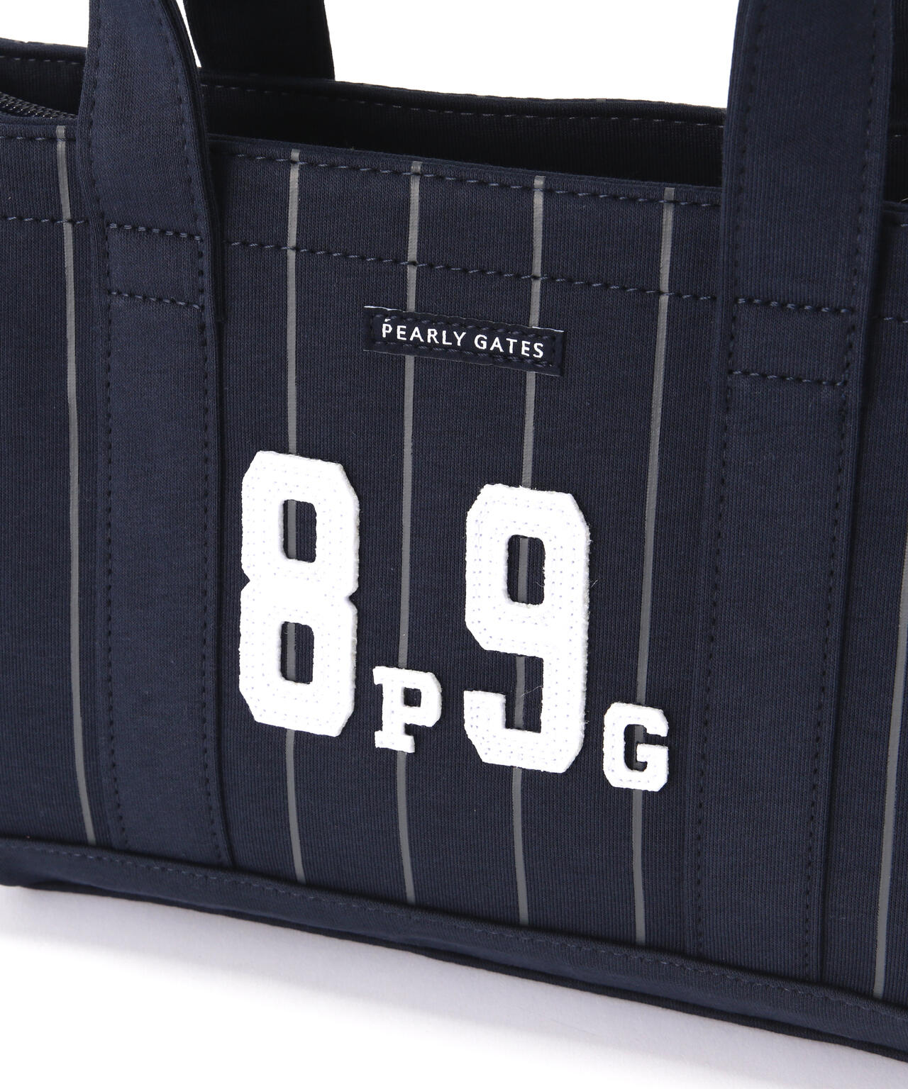 ピンストライプ柄裏毛カートバッグ (UNISEX) | PEARLY GATES（パーリー