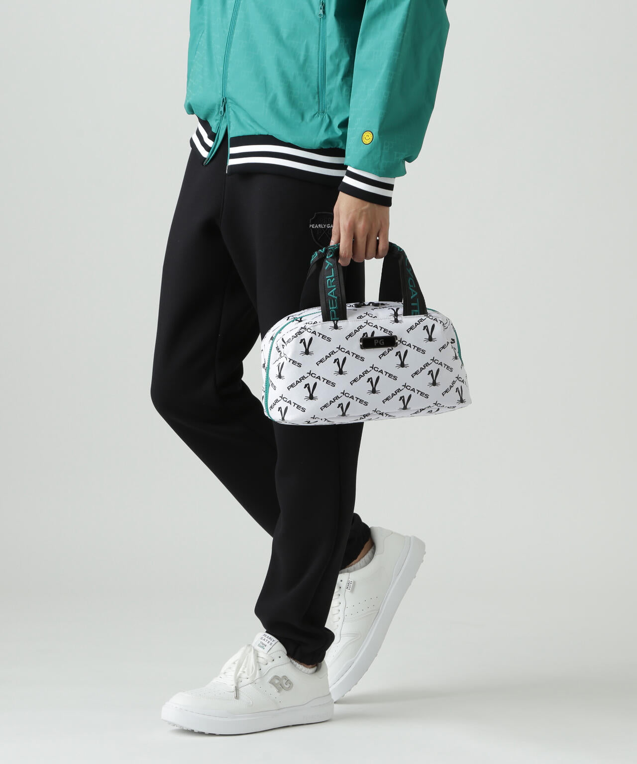 ロゴうさぎアーガイル柄カートバッグ (UNISEX) | PEARLY GATES